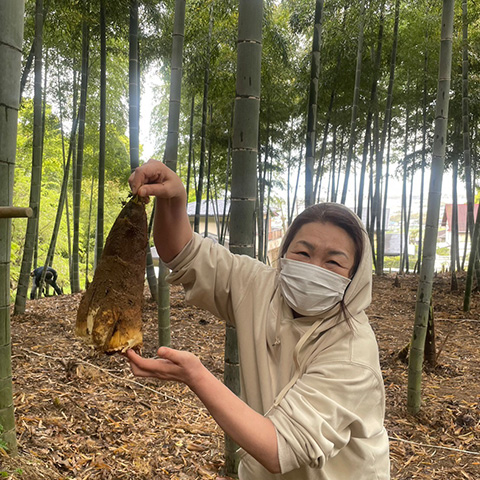 BBQ&筍掘り