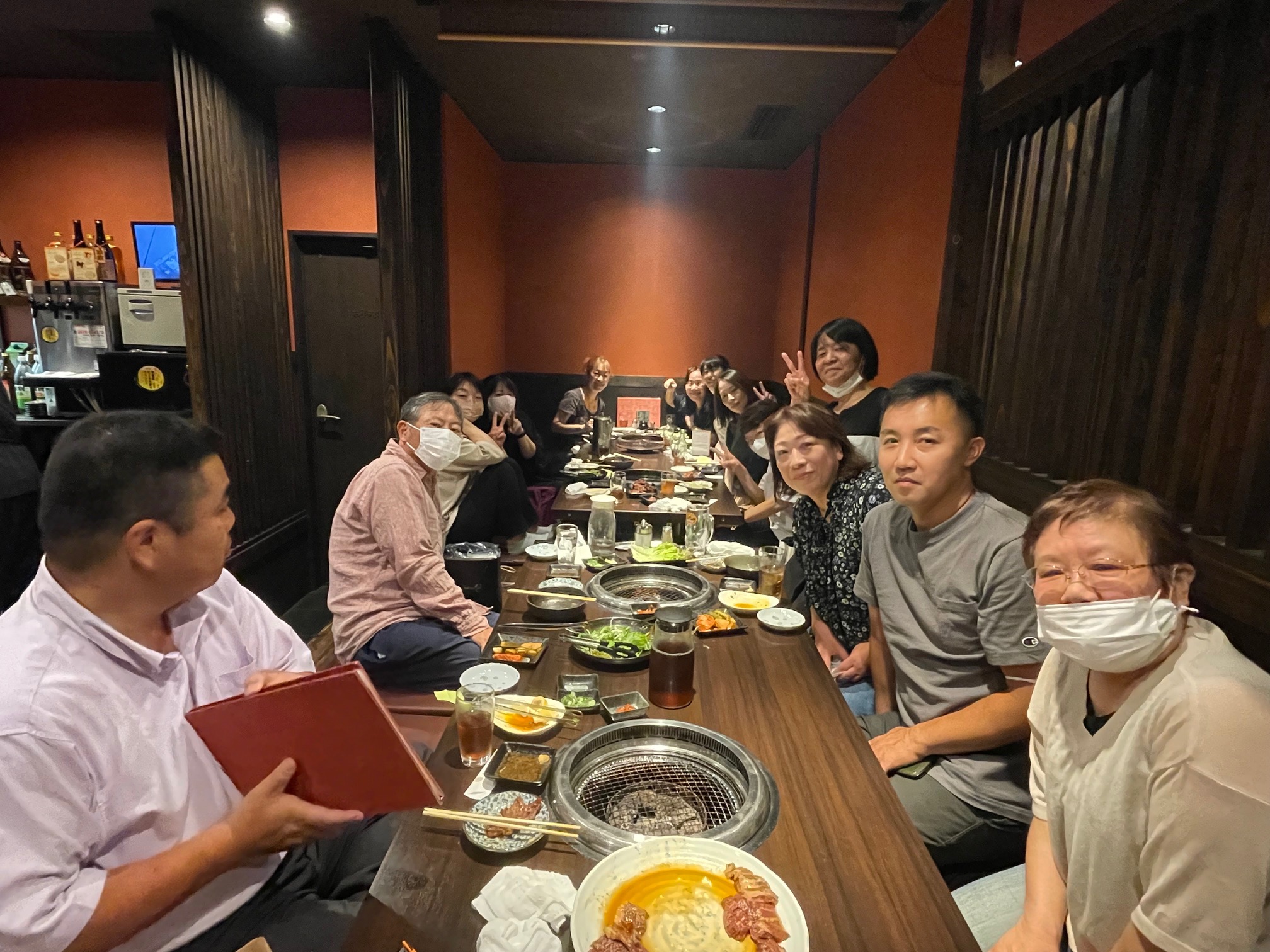納涼会　染葉にて