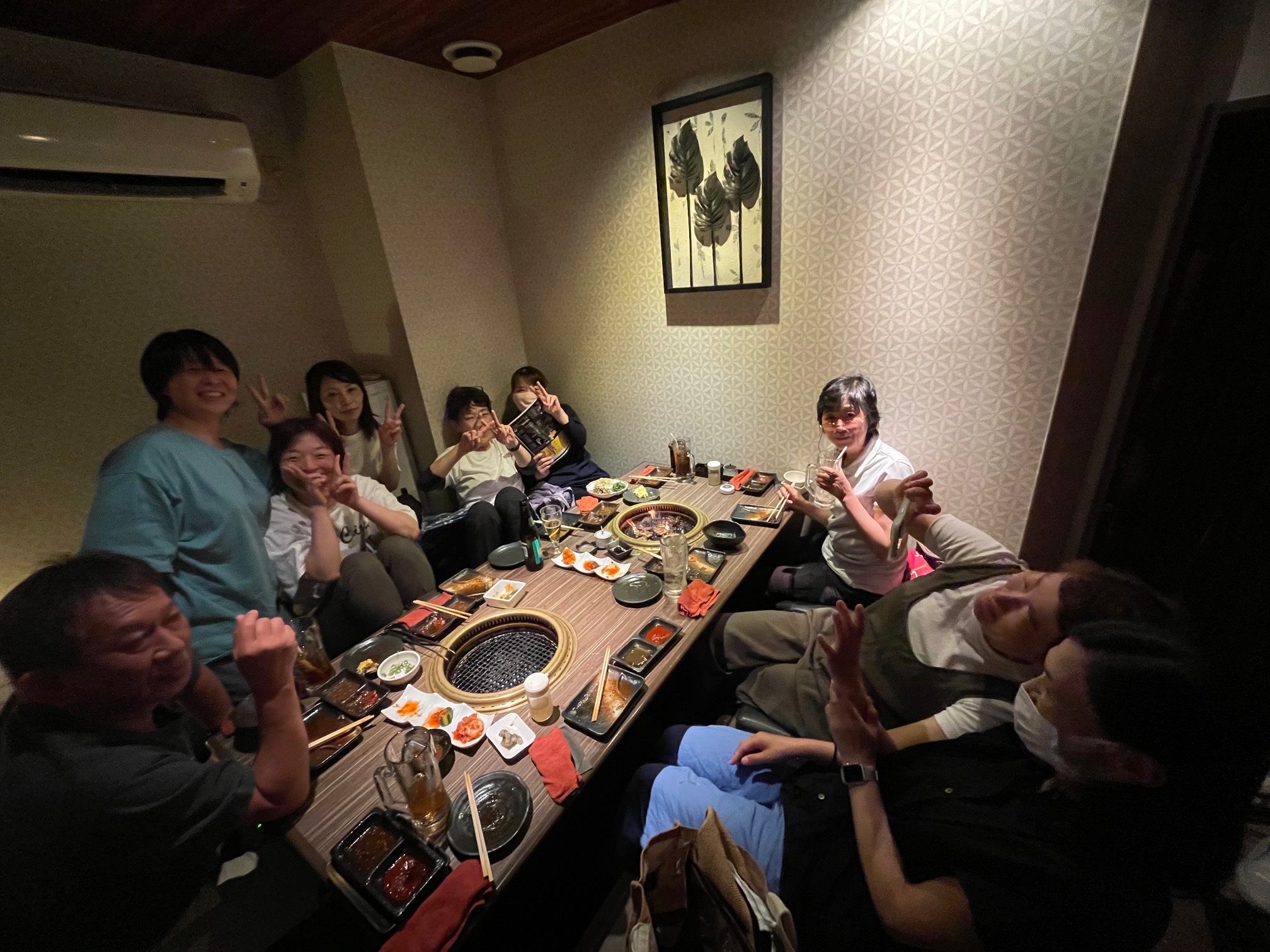 納涼会　あり福にて